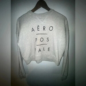 Aeropostale crewneck, gray‎ sweatshirt